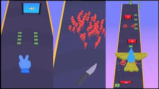 Crowd Number Run 3d - Count Master + Level Up Numbers.Max Level Gameplay On Android - iOS.