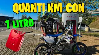 ⛽️QUANTI KM fa il TM SMR 125 FI con 1 LITRO?!- TROPPIII😱🤯