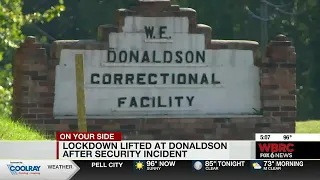 Lockdown lifted at Donaldson after security incident