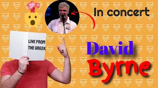 David Byrne 2008 Live from the Greek theatre Los angeles