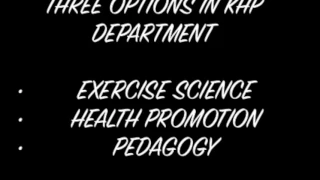 Kinesiology & Health Promotion 2017