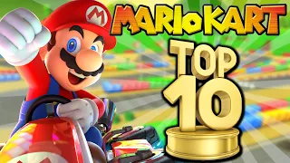 Top 10 Mario Kart Tracks OF ALL TIME!