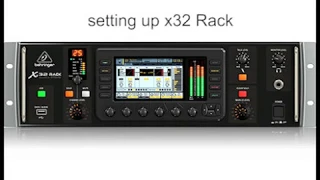 Connection of x32 with x32Rack