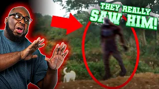 THEY REALLY SAW BIGFOOT!! | "5 Scary Things Caught On Camera & In Real Life - BIGFOOT" (REACTION)