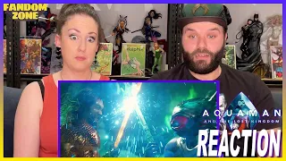 Aquaman And The Lost Kingdom Trailer REACTION