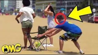 FUNNY BEACH PRANKS & FAILS Compilation   Best Of Just For Laughs 😆🔥🌊