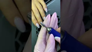 nailbest_official: Френч с блестящим ногтевым ложем.  Укрепление ногтей Quick гелем