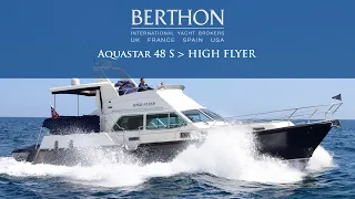 [OFF MARKET] Aquastar 48 S (HIGH FLYER) - Yacht for Sale - Berthon International Yacht Brokers