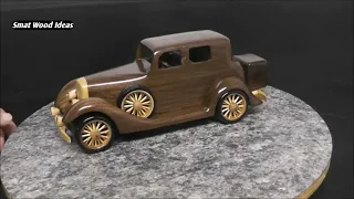 Introduction to build REALISTIC model cars and trucks without plans | Smat Wood Ideas