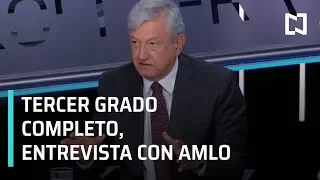 AMLO en Tercer Grado - Programa completo de la Entrevista del 19 de noviembre de 2018