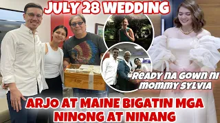 Maine & Arjo Atayde announced July 28 na ang kasal bigatin mga Ninong at Ninang ready na Gowns