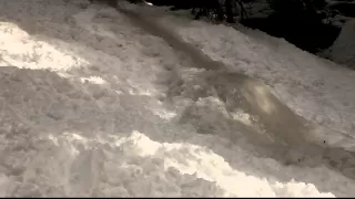 Frazil Ice flow in Yosemite National Park