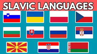 Food | SLAVIC Languages COMPARED to Proto-Slavic