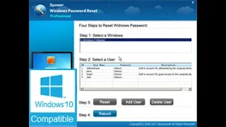 Spower Windows Password Reset Professional – Recover Any Windows Local Password