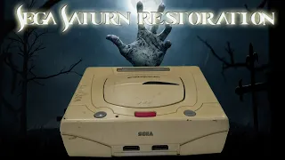 Sega Saturn Restoration - Retrobrite, region free bios, modchip!! Custom console - Retro Restore!