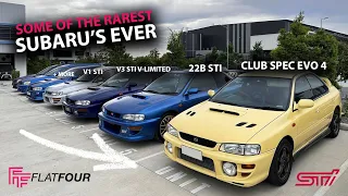 The Rarest Subaru STI's In Australia At FlatFour - 22B WRX STI + More