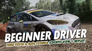 WRC 10 PS5 | FORD FIESTA in Rally Estonia (Cockpit View + REPLAY)