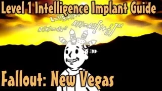 Fallout: New Vegas - Level 1 Intelligence Implant Rush Guide