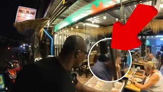 Crazy russian attacks black man in pattaya thailand 🇹🇭