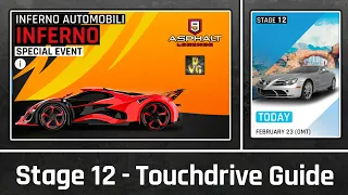 Asphalt 9 | Automobili Inferno Special Event | Stage 12 - Touchdrive Guide