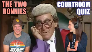 The Two Ronnies - Courtroom Quiz REACTION