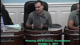 GOV   Planning and Economic Development 10 3 2017