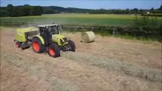 Claas Arion 420 + Claas Rollant 340 RC