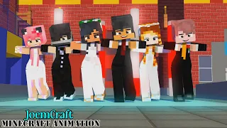 APHMAU AND AARON WEDDING | DARLING OHAYO | ME TOO DANCE | HERO TONIGHT DANCE - Minecraft Animation