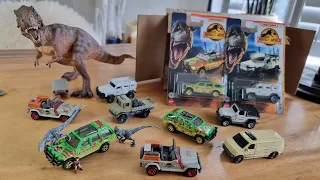 Matchbox cars ‼️ Good Diecast repeats in this fresh Matchbox Jurassic World set 🫤 #diecast #movie