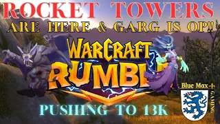 Warcraft Rumble: PVP at 12,500 MMR with Rocket Towers!