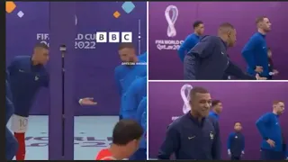 Kylian Mbappe was brutally pied by Kyle Walker in tunnel, it was so awkward