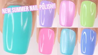 New OPI Make The Rules Summer 2023 collection swatch and review | new summer 2023 nail polish colors