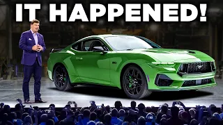 Ford CEO Reveals NEW FULL Electric Ford Mustang & SHOCKS Everyone!