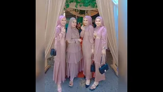 inspirasi model dress bridesmaid terkini