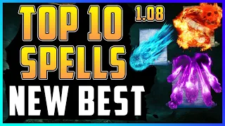 ELDEN RING: NEW TOP 10 BEST SPELLS 1.08!!!