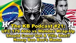 MMA HEAT Podcast #21: UFC 179 Aldo vs Mendes Wrap-Up and Conor’s Title Shot