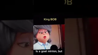 King Bob is a goat minion, but #minion #shorts