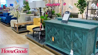 HOMEGOODS SHOP WITH ME SOFAS COFFEE TABLES ARMCHAIRS FURNITURE HOME DECOR SHOPPING STORE WALKTHROUGH