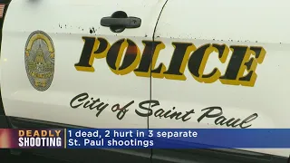 Three Overnight Shootings In St. Paul