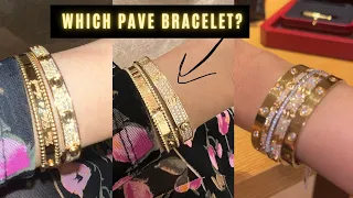 Cartier Pave Love Bracelet, Thin or Full Size? (Help Me Choose)