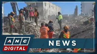 Pinay and her children still missing in Turkey after quake | ANC