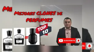 Los MEJORES perfumes CLONES de grandes fragancias. Top 10