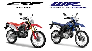 WHICH ONE DO YOU CHOOSE??? | Honda CRF 150L vs Yamaha WR 155R