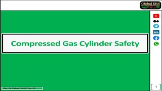 Compressed Gas Cylinder Safety Global EHS 019