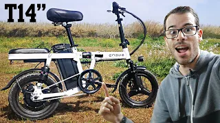 Engwe T14 mini ebike per città e vacanze: test completo