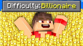 ماين كرافت مع صعوبة الأثرياء !💸😱 ( صهيب الملياردير ! )🤑💰 - Billionaire Difficulty