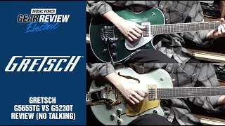 Gretsch G5230T VS G5655TG Review (No Talking)