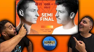 FootboxG vs RIVER' | GBB 2021: WORLD LEAGUE | Semi Final | REACTION