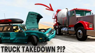 BeamNG Drive - Cars vs RoadRage #3