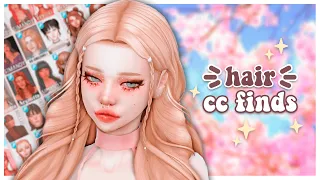 🌸 Hair CC FINDS┊Los Sims 4 Contenido Personalizado Haul┊Maxis Match